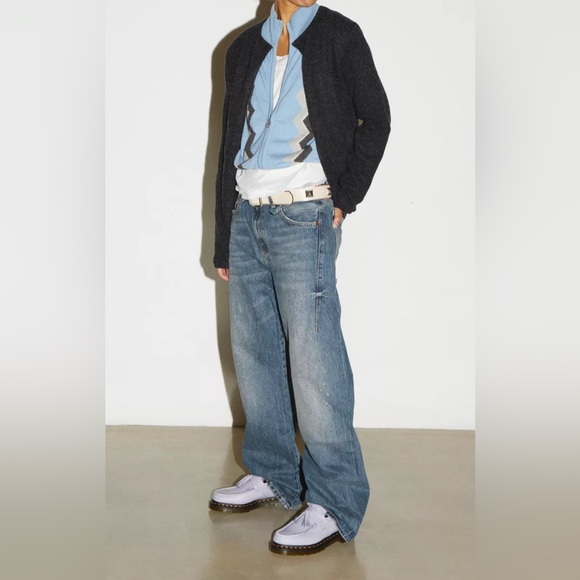 HP🎉NWT Dr Marten Adrian Tassle White Loafers - Picture 11 of 14